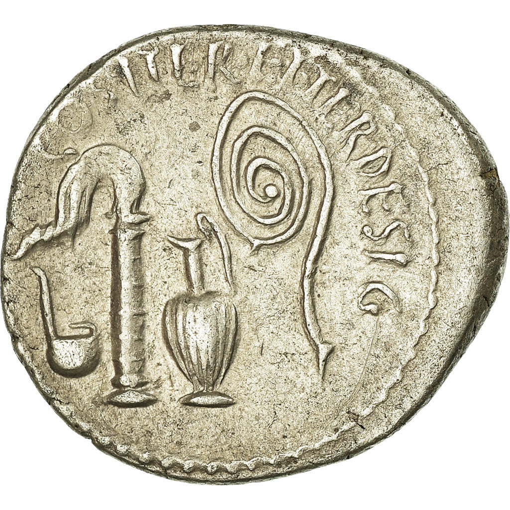 Coin, Octavian, Denarius, Rome, EF(40-45), Silver, Crawford:538/1