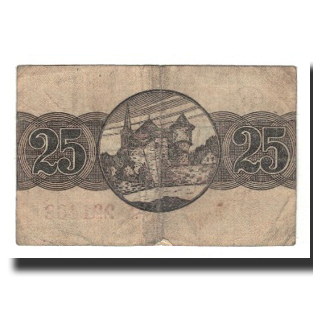Banknote, Germany, Bitburg Stadt, 25 Pfennig, valeur faciale, 1920, 1920-04-01