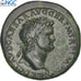 Moneda, Nero, Sestercio, Lyons, NGC, graded, Ch XF, MBC, Bronce, RIC:442