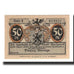 Banknote, Germany, Belgard a. Persante Stadt, 50 Pfennig, paysage, AU(55-58)