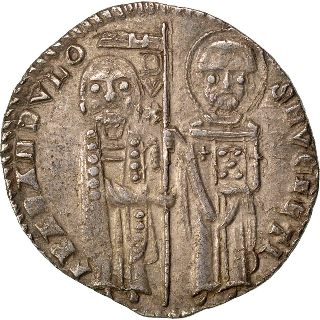 Italy, Gros, Venezia, AU(50-53), Silver, 2.16