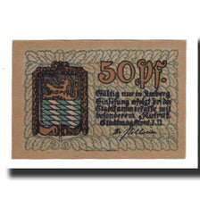Banconote, Germania, Amberg Stadt, 50 Pfennig, château, 1919, SPL-, Mehl:A14.1