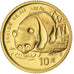 CHINA, PEOPLE'S REPUBLIC, 10 Yuan, 1987, KM #163, MS(63), Gold, 3.13