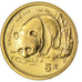 China, 5 Yuan, 1987, MS(63), Gold, 1.55