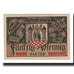 Banknote, Germany, Aschaffenburg Stadt, 50 Pfennig, portrait, 1920, AU(55-58)