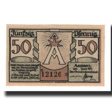 Banknote, Germany, Arolsen Stadt, 50 Pfennig, Maison, 1921, AU(55-58), Mehl:44.1