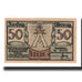 Banknote, Germany, Arolsen Stadt, 50 Pfennig, Maison, 1921, AU(55-58), Mehl:44.1