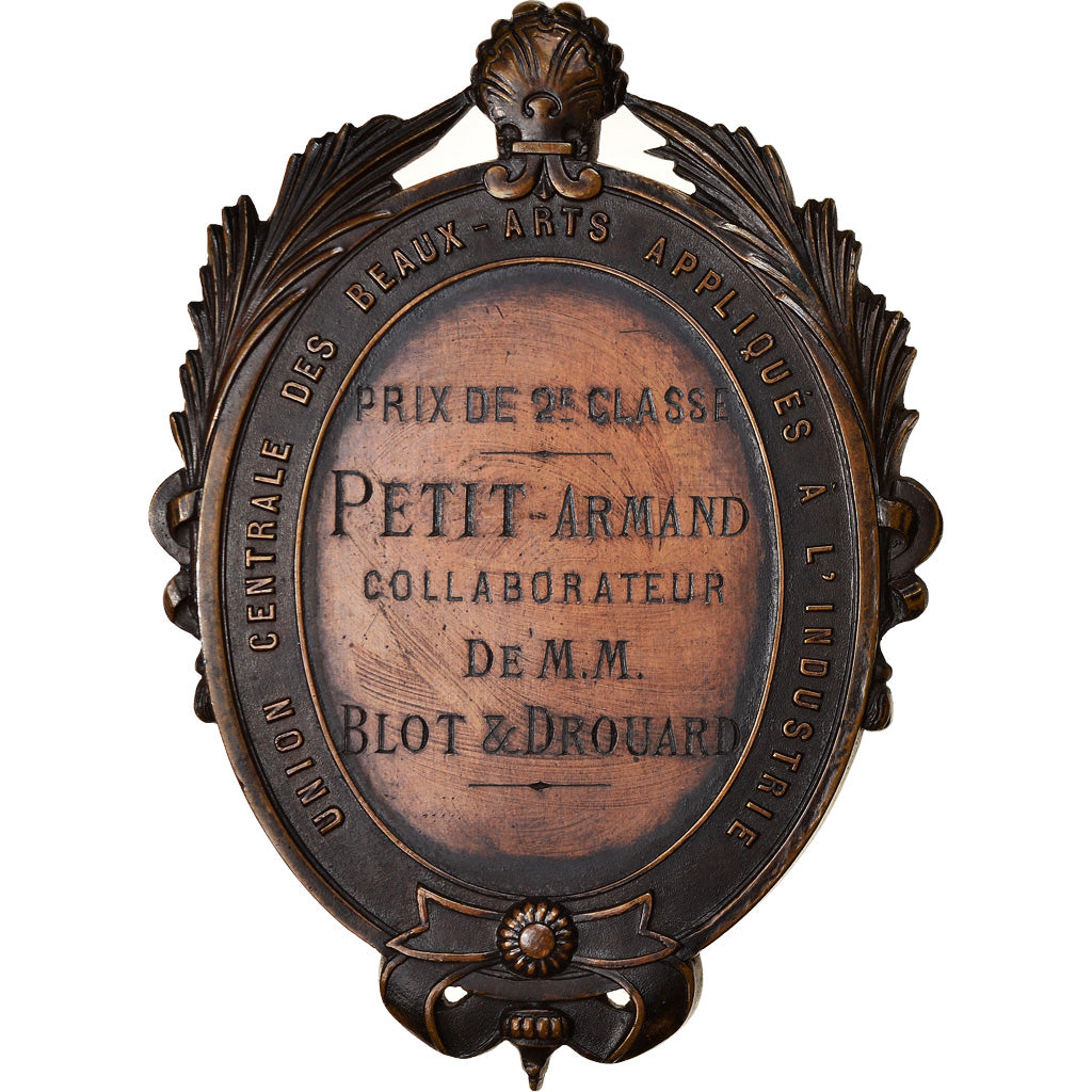France, Medal, Exposition de Paris, Beaux-Arts, Arts & Culture, 1874, MS(64)