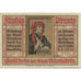 Banknote, Germany, Allenstein Stadt, 50 Pfennig, Batiment, 1921, 1921-04-01