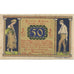 Banknote, Germany, Achim Kreis, 50 Pfennig, paysage, 1921, 1921-01-15