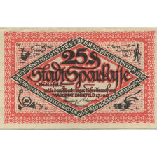 Banknote, Germany, Bielefeld Stadt, 25 Pfennig, valeur faciale, 1919