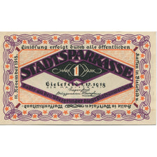Banknote, Germany, Bielefeld Stadt, 1 Mark, personnage, 1918, 1918-12-01