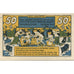 Billet, Allemagne, Harzburg, Bad Stadt, 50 Pfennig, personnage, 1922