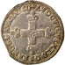 Francia, Louis XIII, 1/4 Écu à la croix, 1/4 Ecu, 1611, Bayonne, MB+, Argen...