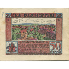 Banknote, Germany, Burgsteinfurt Stadt, 50 Pfennig, train, 1923, 1923-01-01
