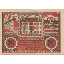 Banknote, Germany, Bielschowitz Gemeinde, 50 Pfennig, carte, 1921, 1921-06-30