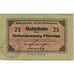 Banknote, Germany, Bielschowitz Gemeinde, 25 Pfennig, N.D, 1917, 1917-12-31