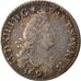 FRANCE, 4 Sols aux 2 L, 4 Sols 2 Deniers, 1691, Paris, KM #281.1, VF(30-35),...