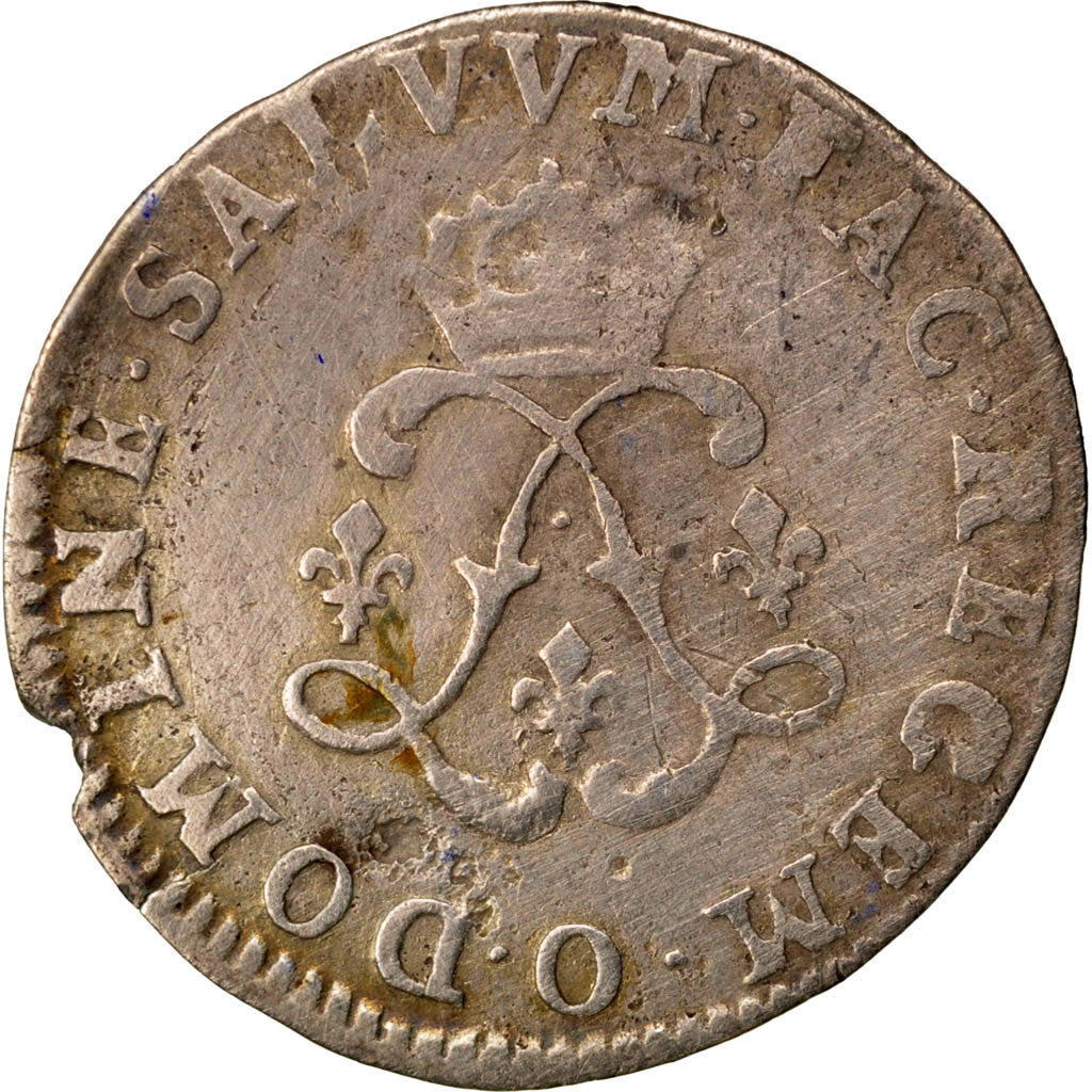 Coin, France, 4 Sols, 1692, Riom, VF(20-25), Silver, Gadoury:106