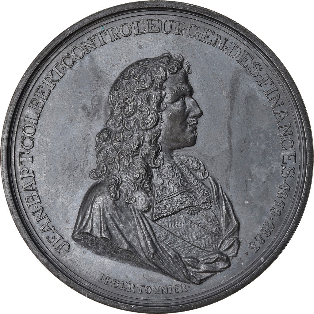 France, Médaille, Jean-Baptiste Colbert Contrôleur Général des Finances