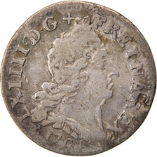 Louis XIV, 5 Sols aux Insignes