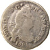 FRANCE, 4 Sols aux 2 L, 4 Sols 2 Deniers, 1691, Bourges, KM #281.18, VF(20-25),.