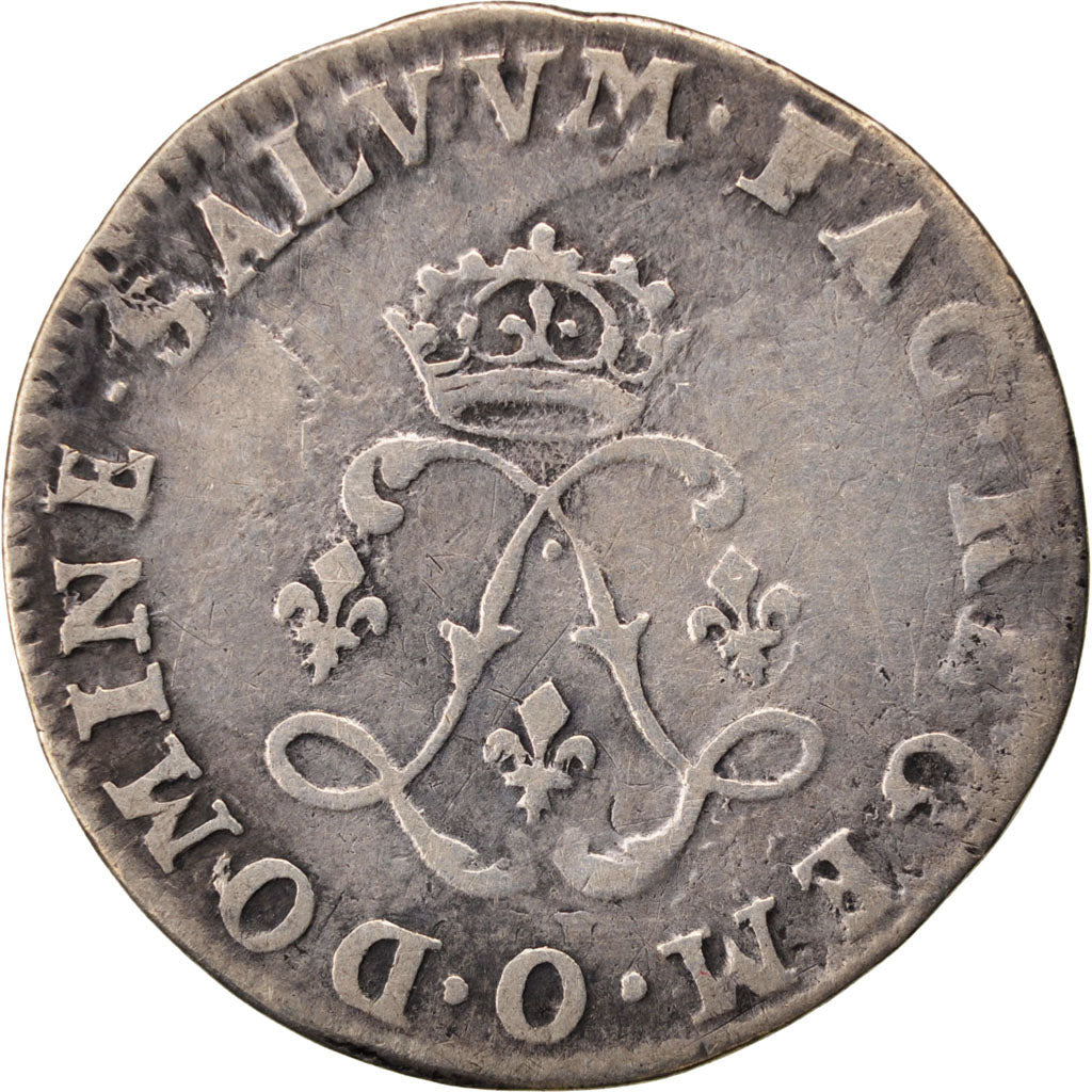 Louis XIV, 4 Sols aux 2 L couronnées