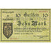 Billet, Allemagne, Elberfeld Stadt, 10 Mark, valeur faciale, 1919, 1919-02-01