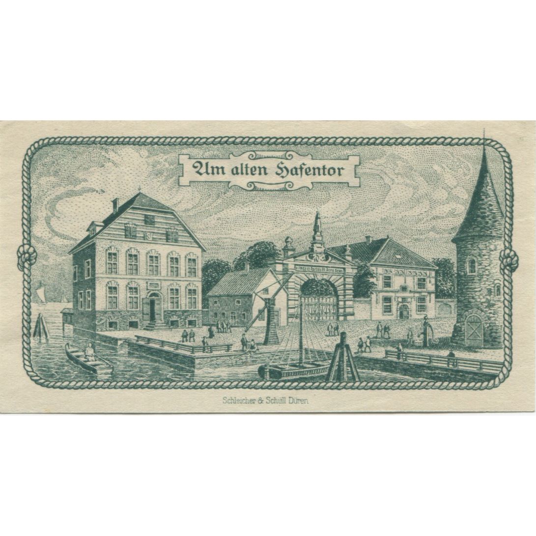 Banknote, Germany, Emden Stadt, 25 Pfennig, Batiment, 1918, 1918-12-15