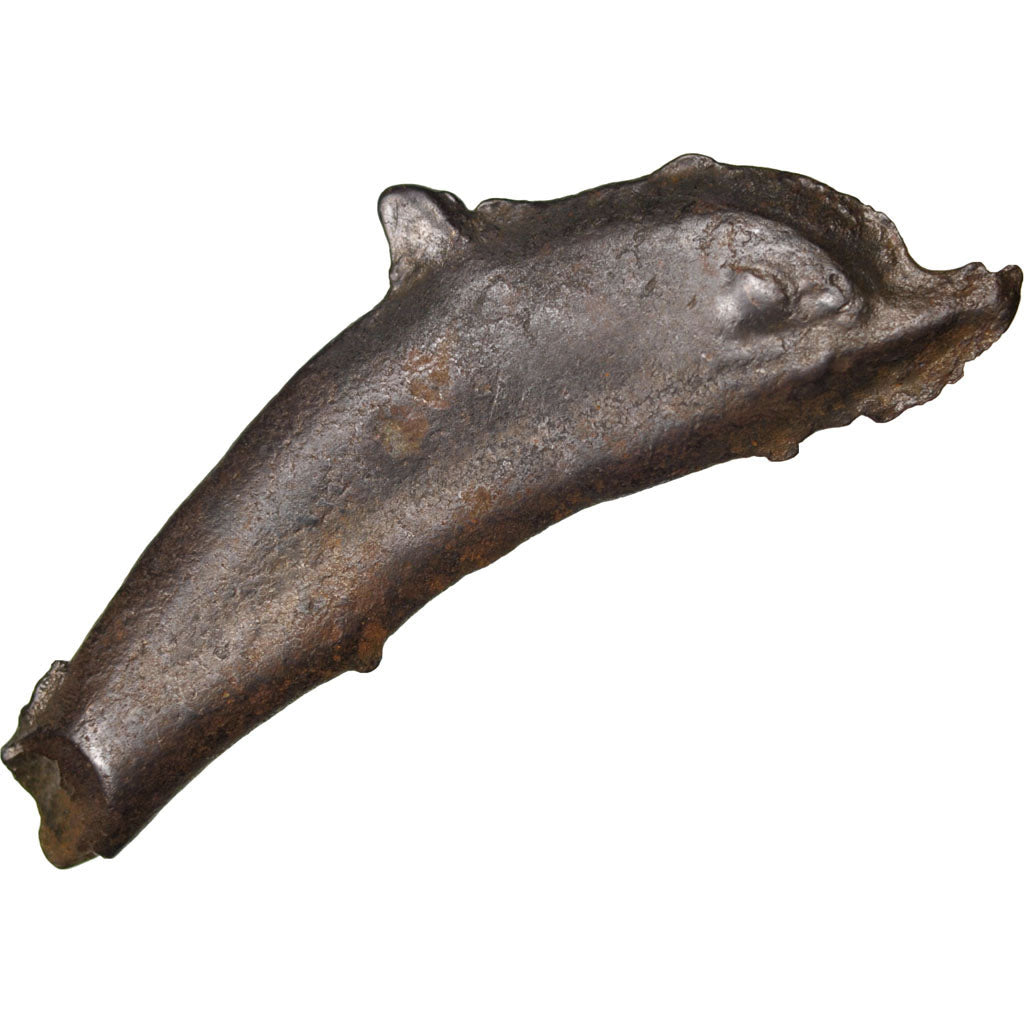 Sarmatia, Olbia, Dolphin, Olbia, EF(40-45), Bronze, 1.93