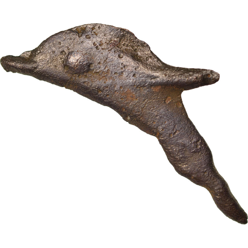 Sarmatia, Olbia, Dolphin, Olbia, EF(40-45), Bronze, 1.40