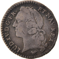 FRANCE, 1/20 Écu au bandeau (6 sols), 6 Sols, 1/20 ECU, 1744, Paris, KM #510.1, 