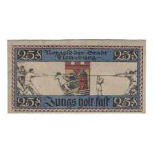 Banknote, Germany, Flensburg Stadt, 25 Pfennig, Texte, 1920, 1920-01-16