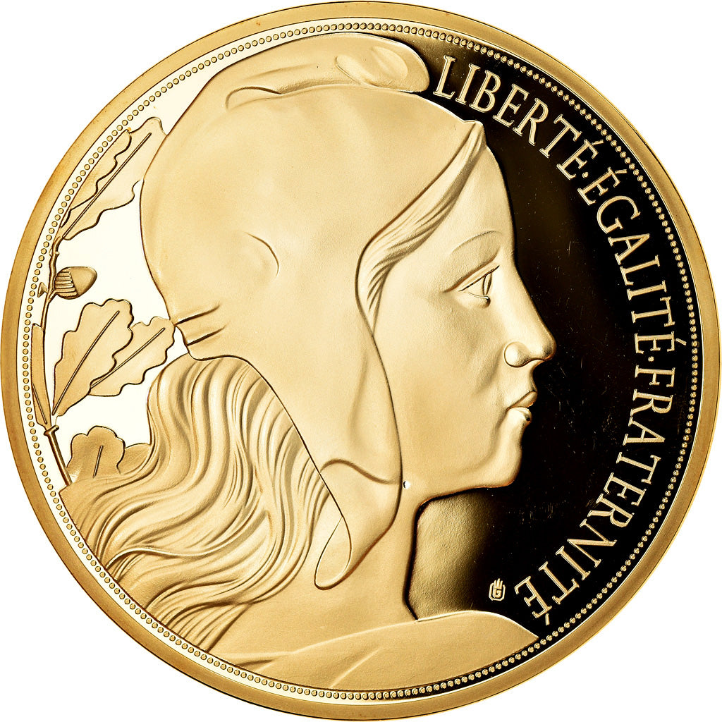 France, Medal, Marianne, Liberté Egalité Fraternité, 2015, MS(65-70), Copper