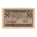 Banknote, Germany, Gernrode a.H. Stadt, 50 Pfennig, Ville, 1921, 1921-05-09
