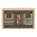 Banknot, Niemcy, Gernrode a.H. Stadt, 25 Pfennig, Batiment, 1921, 1921-05-09