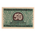 Banknote, Germany, Glatz Städtische Sparkasse, 50 Pfennig, Blason, 1921