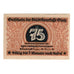 Banknote, Germany, Glatz Städtische Sparkasse, 75 Pfennig, Blason, 1921