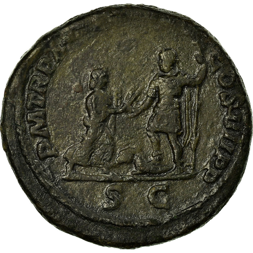 Coin, Caracalla, Sestertius, Roma, AU(50-53), Bronze, Cohen:334