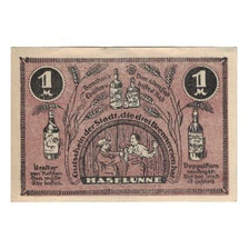 Nota, Alemanha, Haselünne Stadt, 1 Mark, valeur faciale, 1921, 1921-10-01