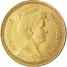 NETHERLANDS, 5 Gulden, 1912, KM #151, EF(40-45), Gold, 18, 3.34