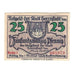 Banknot, Niemcy, Herrnstadt Stadt, 25 Pfennig, Batiment, undated (1920)