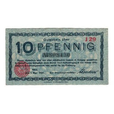 Banknote, Germany, Köln Stadt, 10 Pfennig, batiment 1, 1920, 1920-12-31