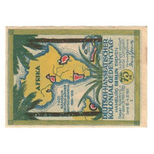 Banknote, Germany, Berlin Deutsch-Hanseatischer Kolonialgedanktag, 75 Pfennig