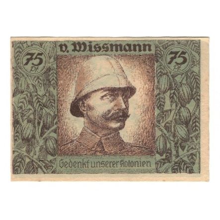 Billet, Allemagne, Berlin Deutsch-Hanseatischer Kolonialgedanktag, 75 Pfennig