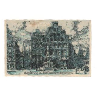 Banknote, Germany, Luneburg Stadt, 25 Pfennig, batiment 1, undated (1920)