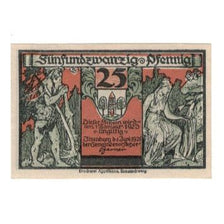 Banknote, Germany, Ilsenburg Gemeinde, 25 Pfennig, personnage, 1923, 1923-01-01