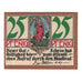 Banknote, Germany, Kahla Stadt, 25 Pfennig, personnage, 1921, AU(55-58)