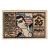 Banknote, Germany, Kahla Stadt, 25 Pfennig, graphique 1, 1921, 1921-12-31