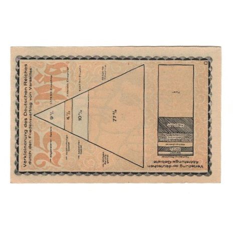 Banknote, Germany, Kahla Stadt, 25 Pfennig, Graphique 2, 1921, 1921-12-31